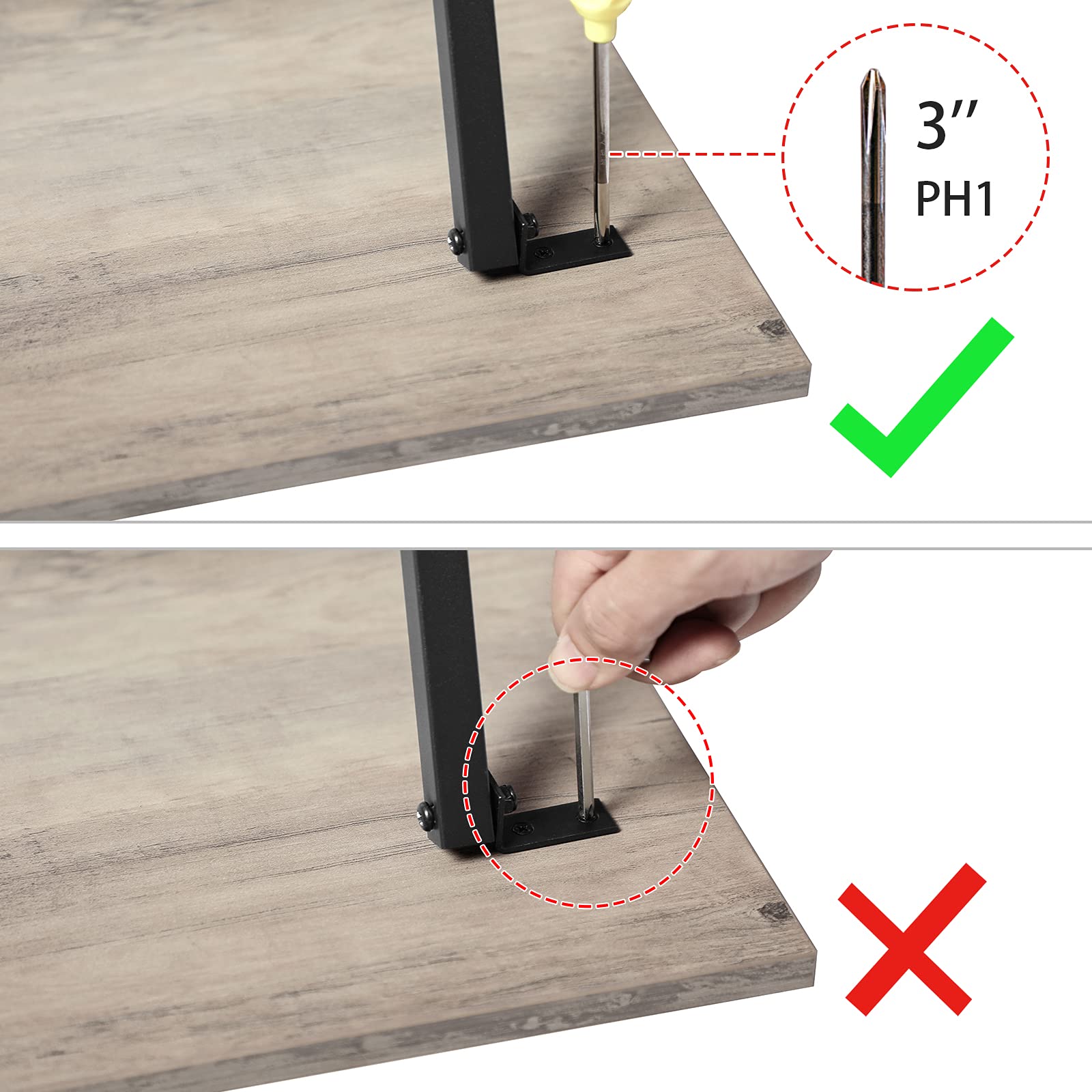 HOOBRO dimensions 18.9 by 14.2 inches provide ample surface