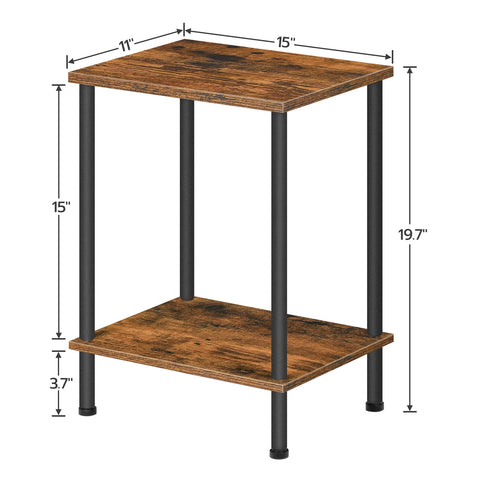 HOOBRO durable metal legs and particleboard panel for long-lasting use