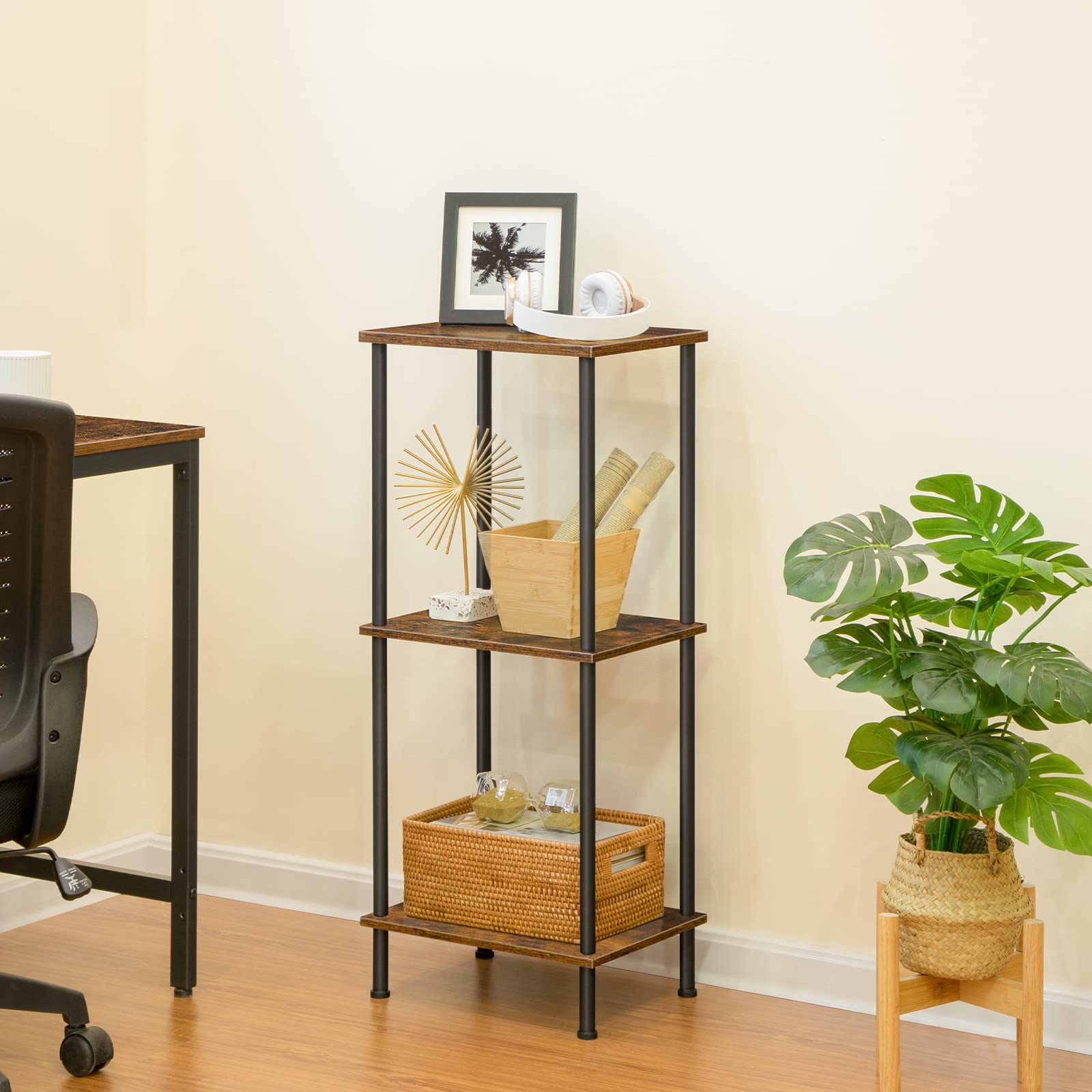 HOOBRO end table pair enables versatile living room layouts