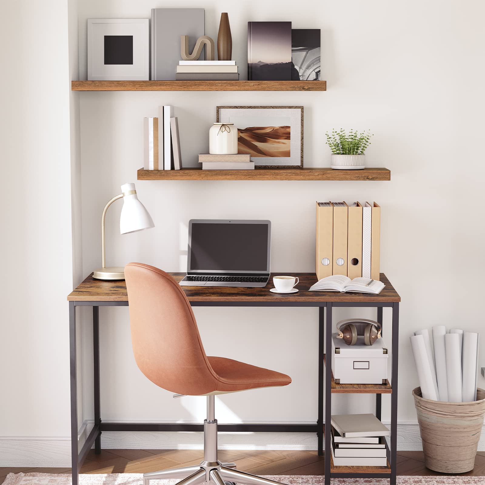 HOOBRO kitchen shelves create neat storage without crowding countertops.