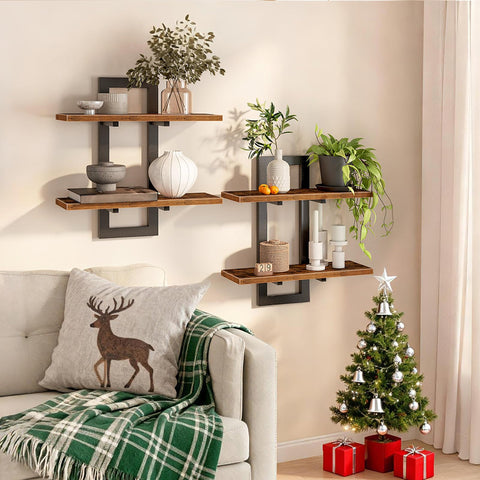 HOOBRO sturdy particleboard and metal frame supports up to 40 lb.