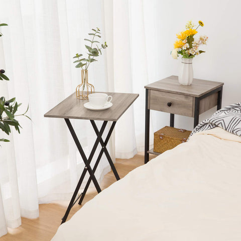 HOOBRO compact fold design suitable for dorm rooms and small spaces