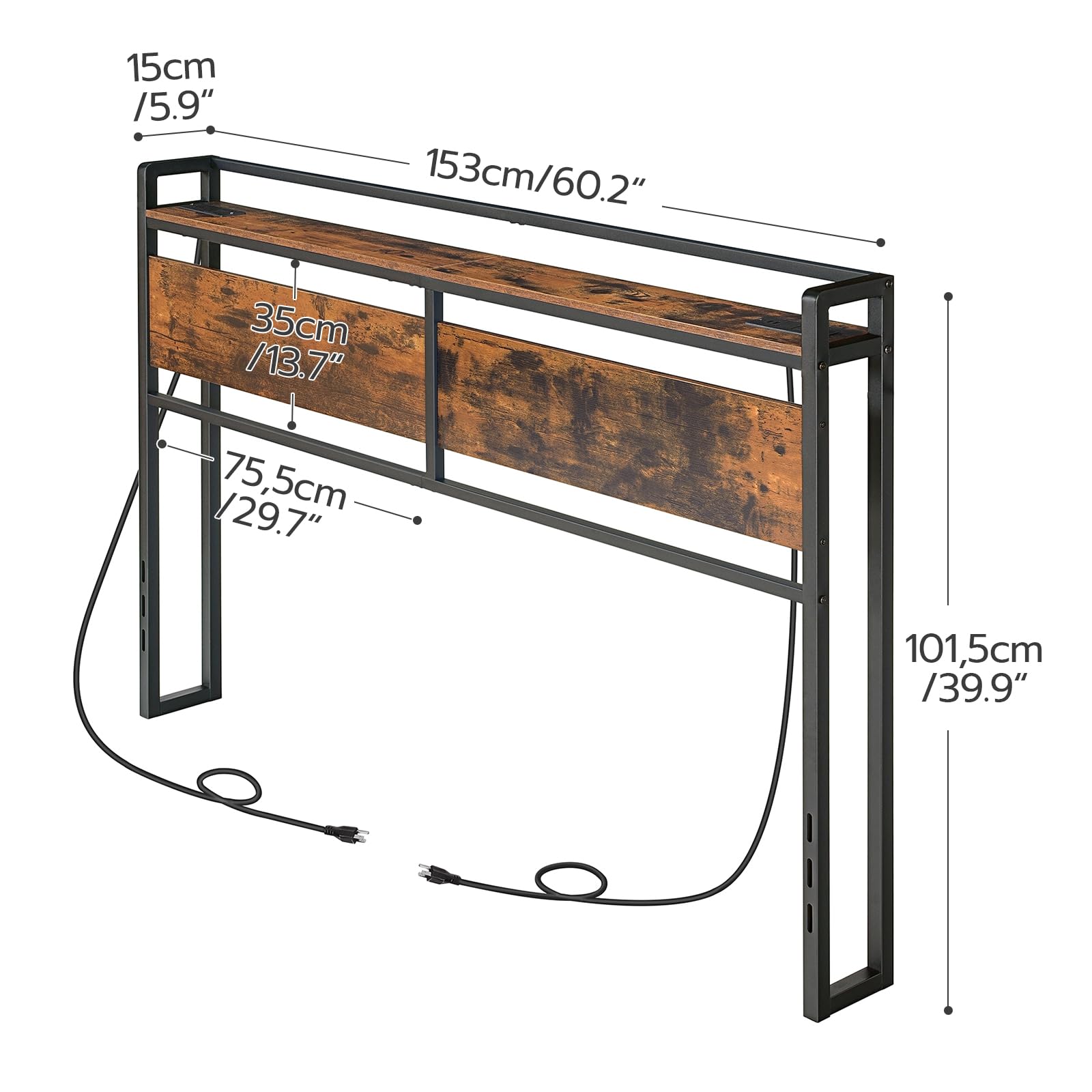 HOOBRO headboard easy-assembly tools and clear instructions for quick setup