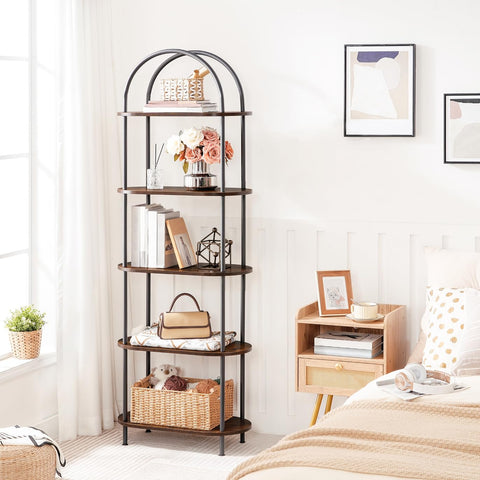 HOOBRO kitchen storage shelf offers versatile space for essentials.
