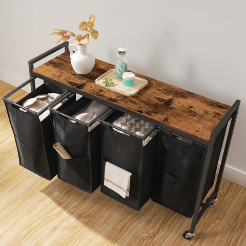 HOOBRO moveable casters enable quiet, floor-friendly movement.
