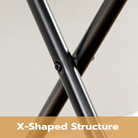 HOOBRO luggage rack metal-frame-easy-fold shows quick setup