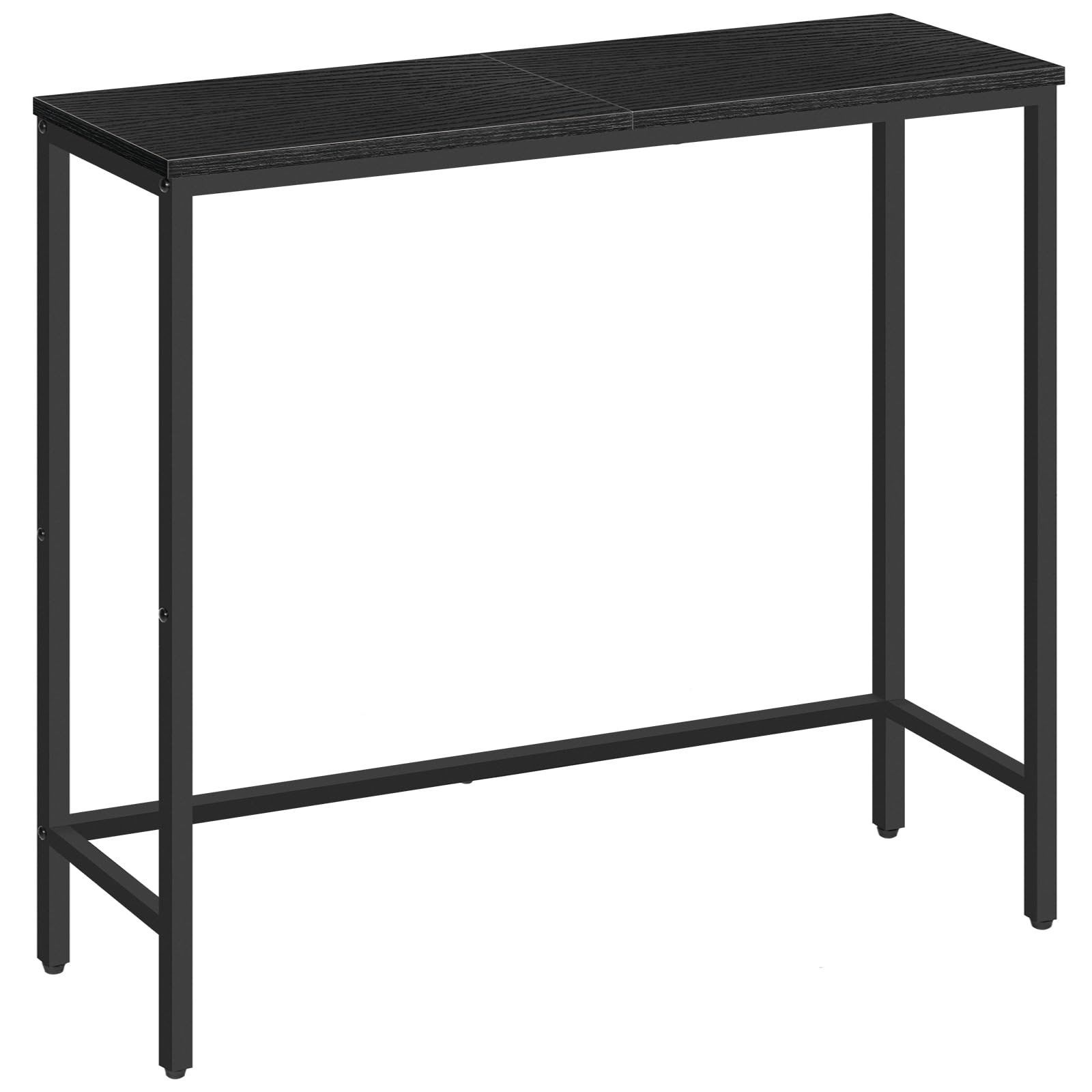 HOOBRO Narrow Console Table front view with slim profile for small spaces