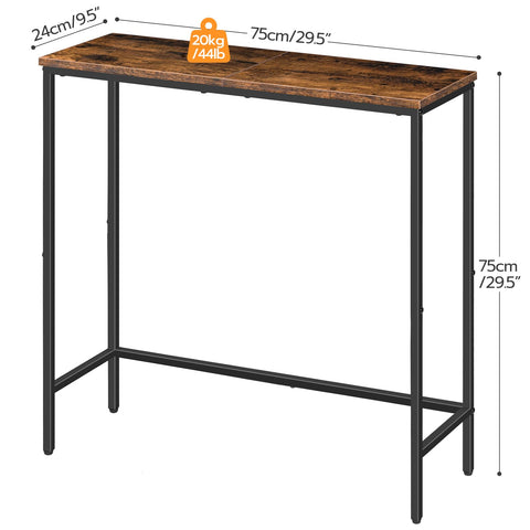 HOOBRO compact assembly-friendly table ships with clearly labeled parts.