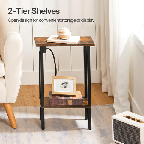 Each shelf supports up to 22.6 lb for sturdy use