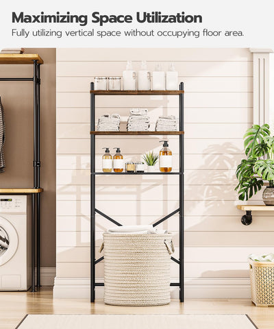 HOOBRO compact bathroom storage fits narrow spaces efficiently.