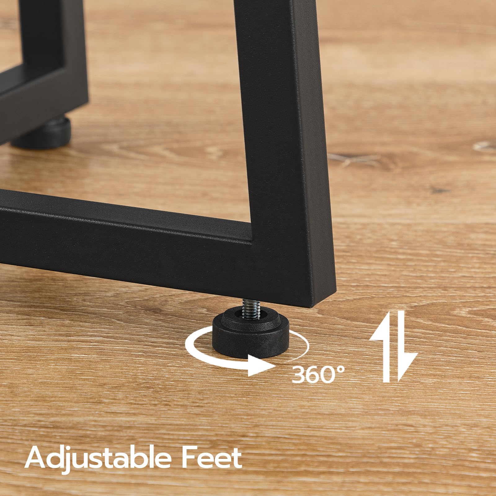 HOOBRO assembly steps shown for quick, tool-light setup.