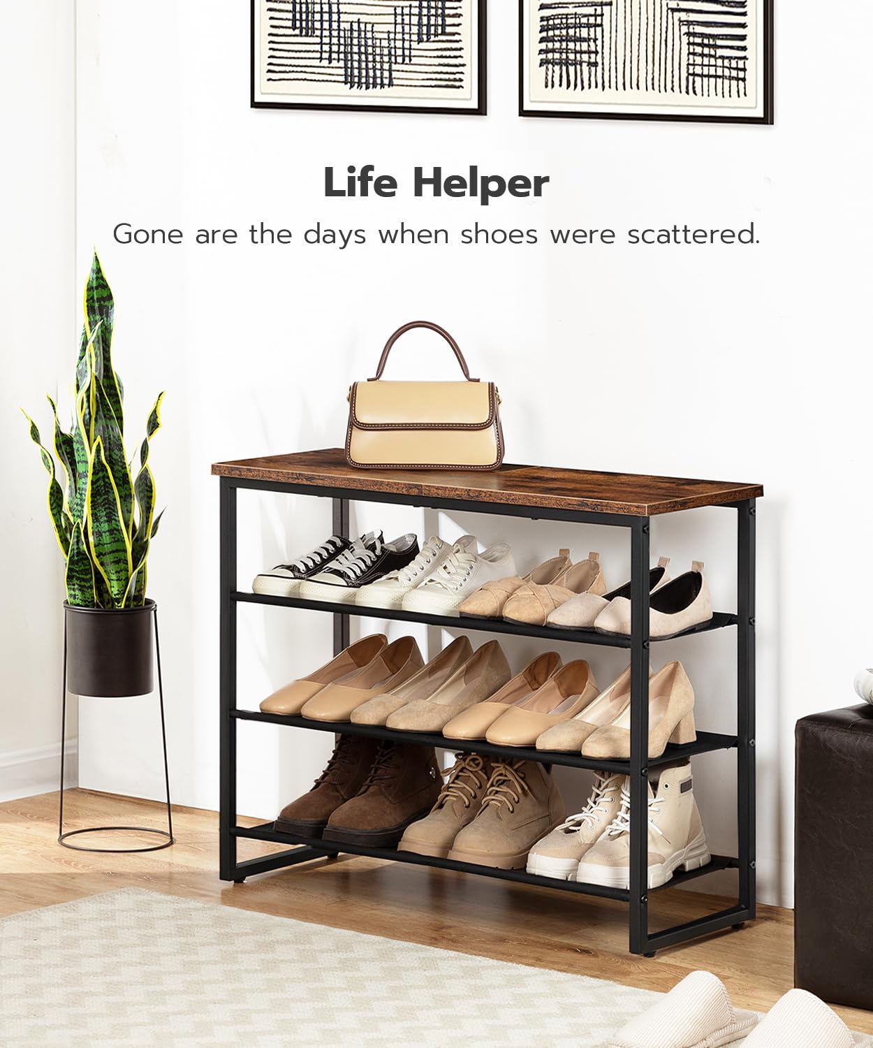 HOOBRO closet storage solution utilizes vertical space for compact homes