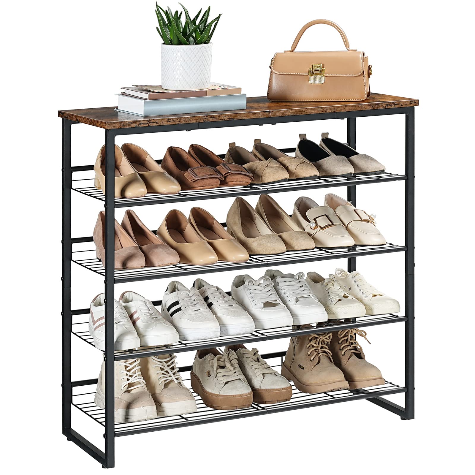 HOOBRO display-ready design doubles as a decorative shelf option.
