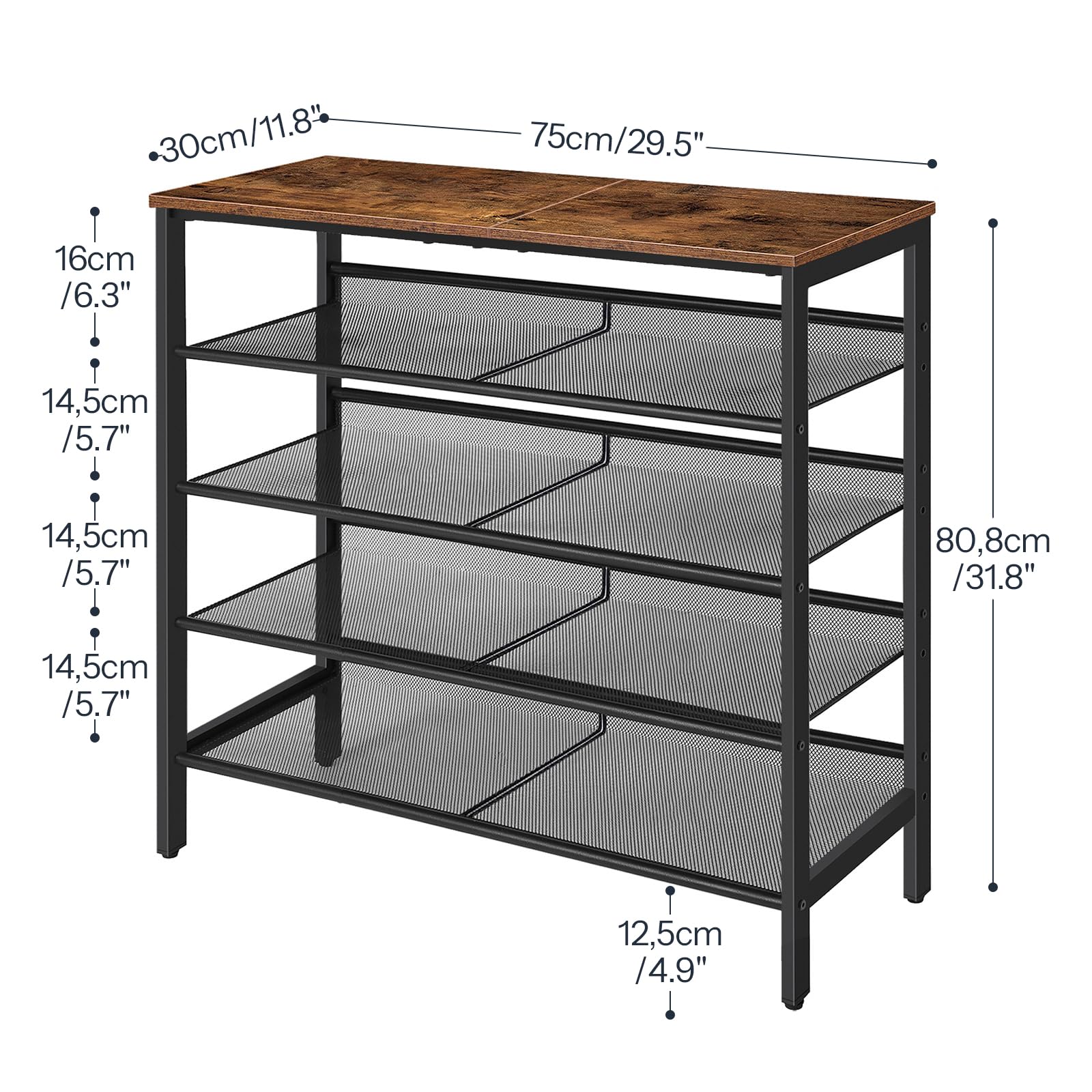 Sturdy construction supports daily use and long-term durability