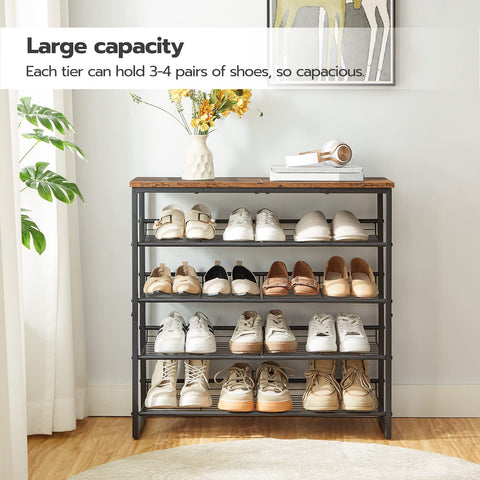 HOOBRO sturdy structure combines particleboard and metal for lasting support.