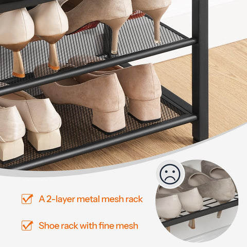 HOOBRO freestanding design fits hallway or at the foot of a bed.