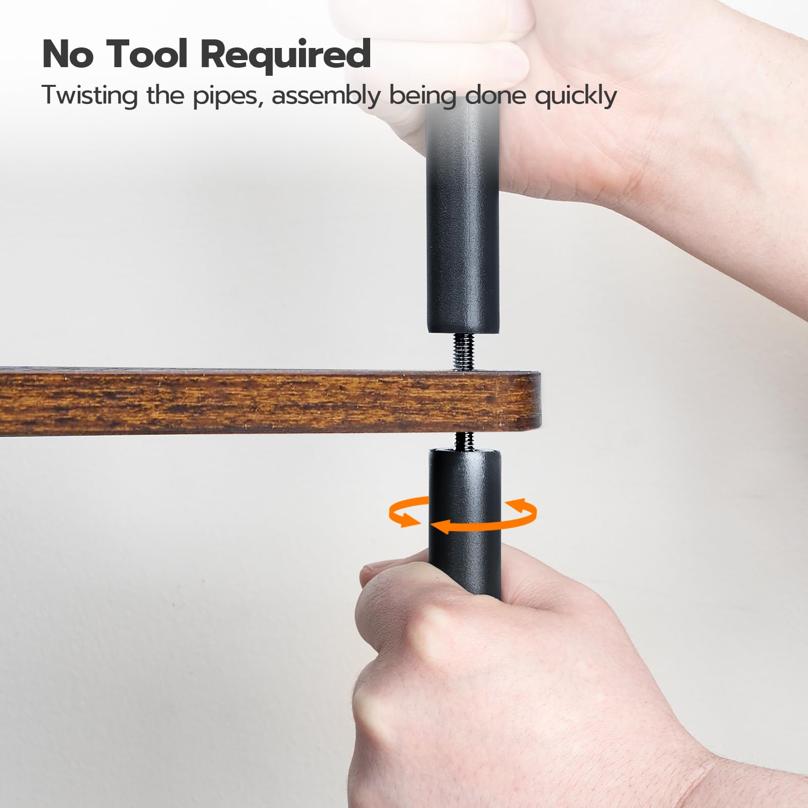 HOOBRO small-space storage shelf maximizing corner space without clutter