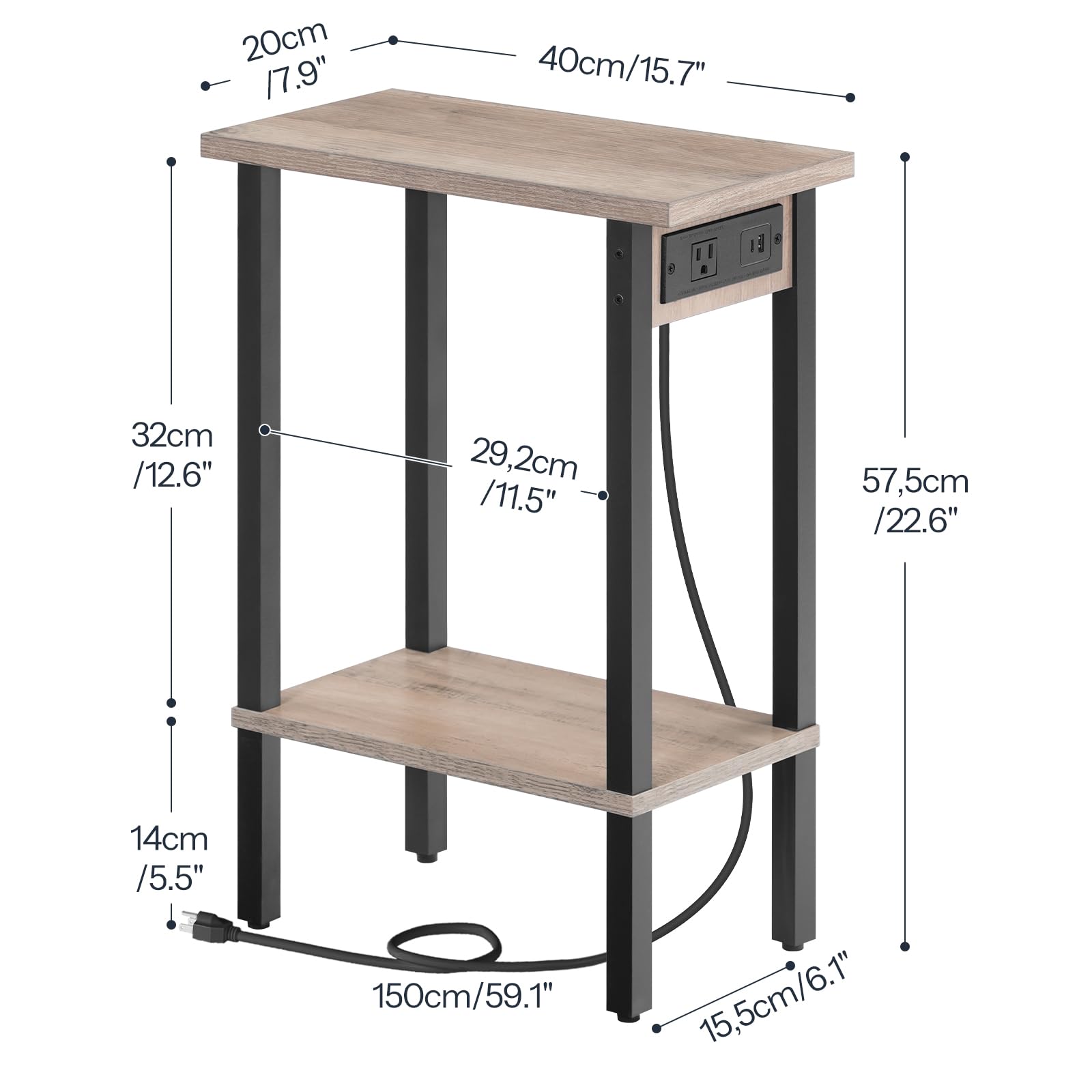 HOOBRO compact design helps maximize space in tight living areas.