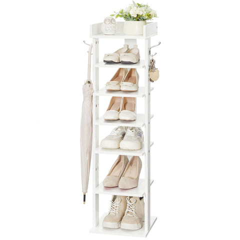 HOOBRO space-saving entryway organizer maximizes narrow spaces effectively.