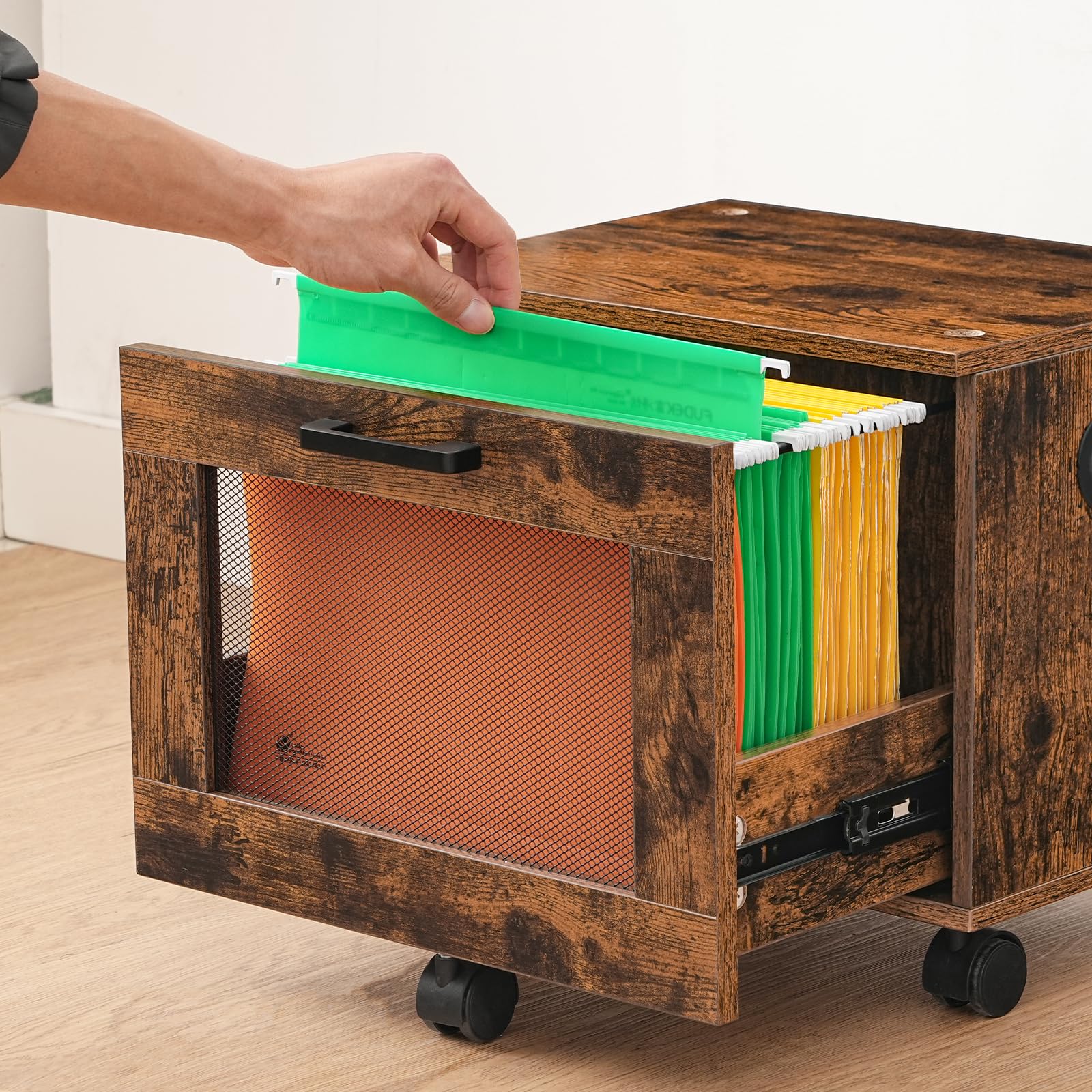 HOOBRO stackable design maximizes vertical office space