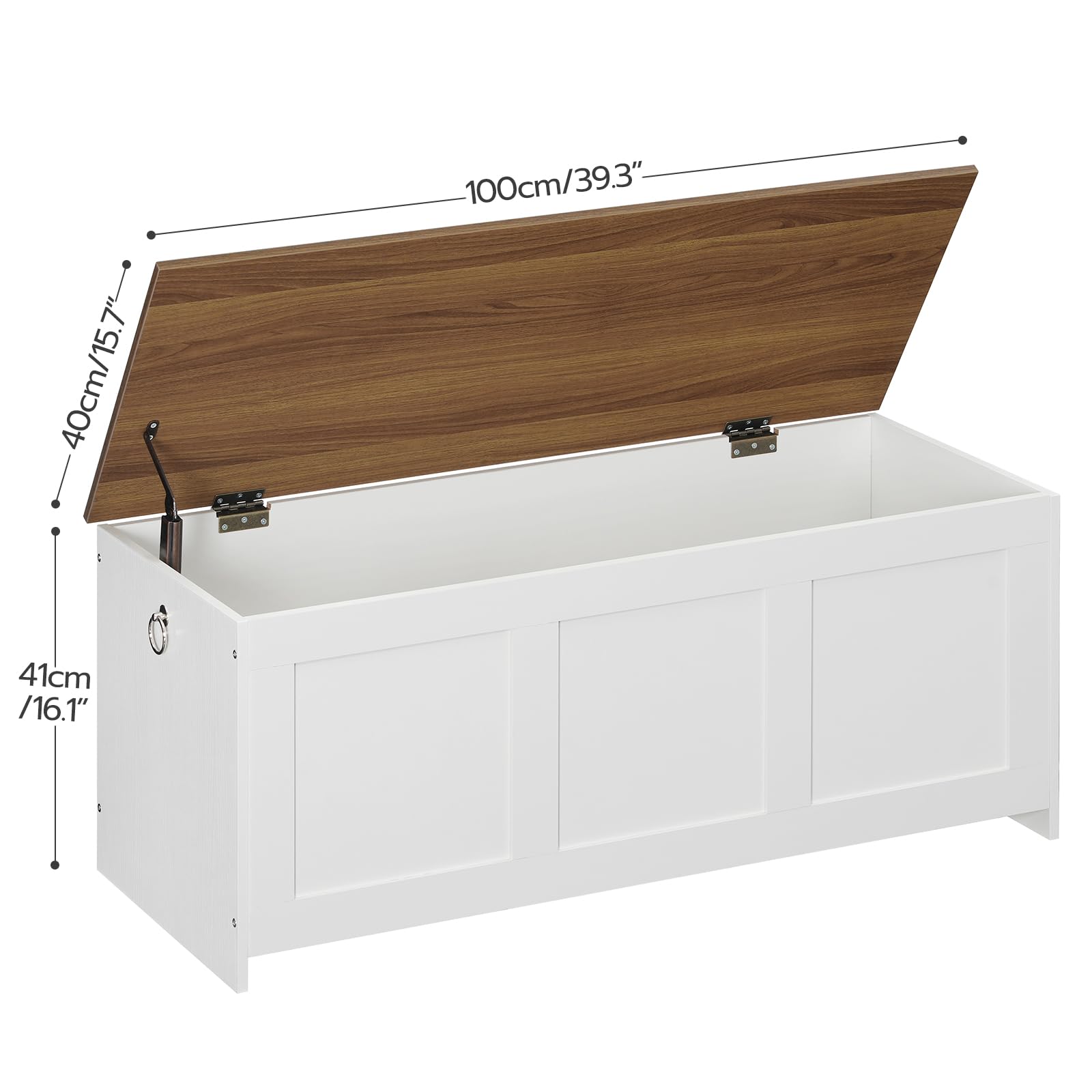 HOOBRO storage bench ideal for entryways living rooms and bedrooms