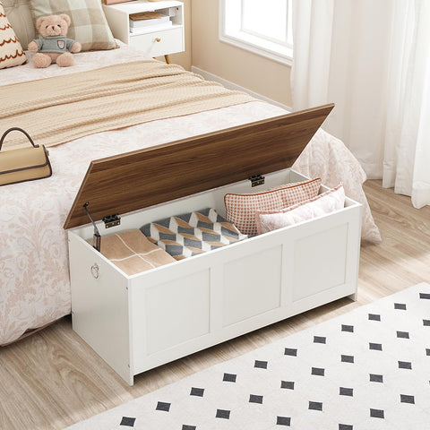 HOOBRO storage bench side rings enable easy relocation