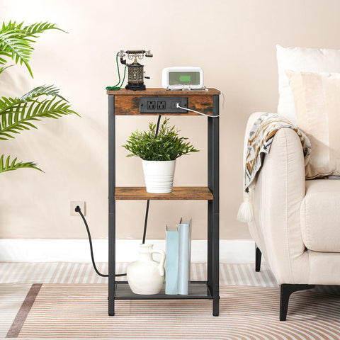 HOOBRO adjustable middle shelf adapts to books or electronics