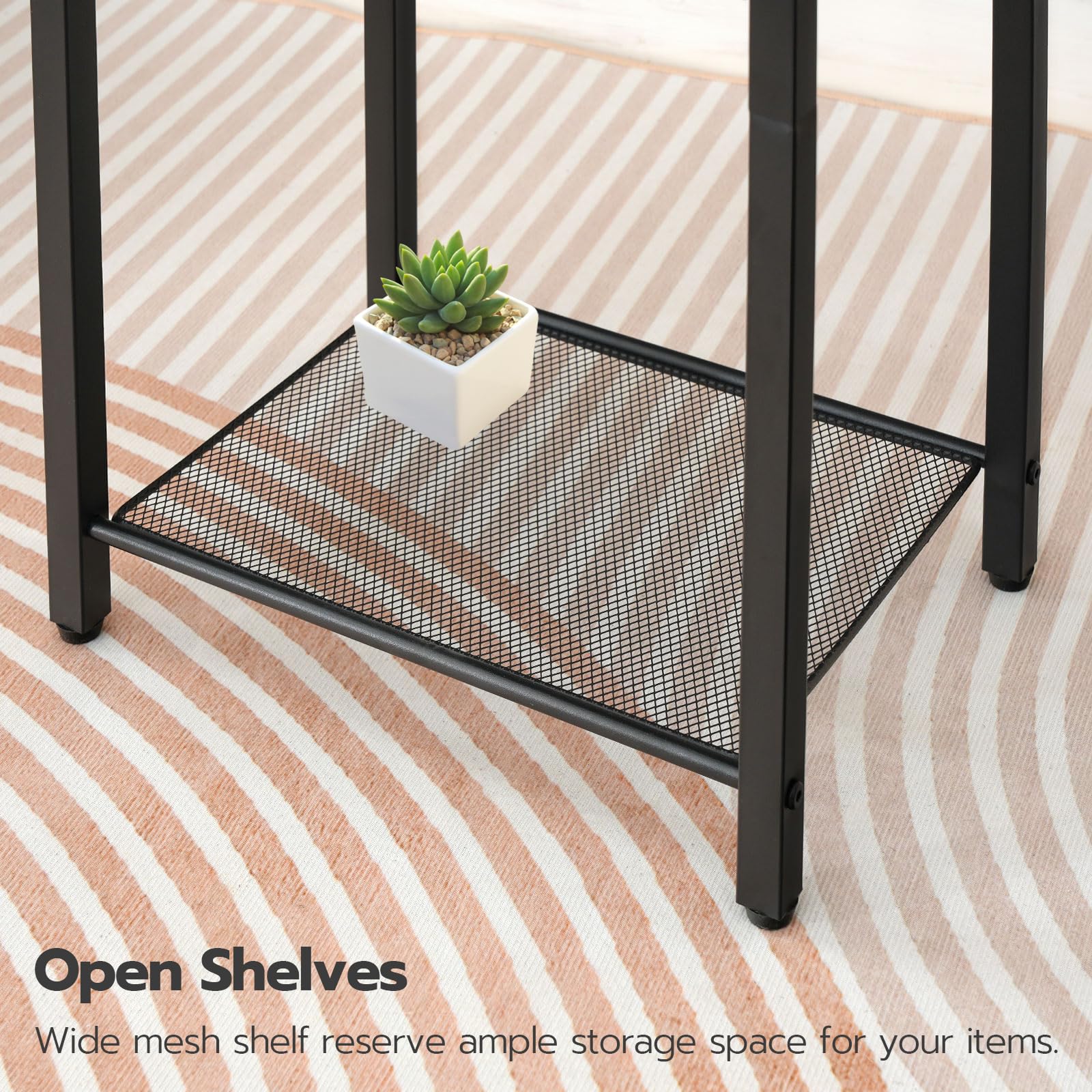 HOOBRO sturdy particleboard and metal construction for daily use
