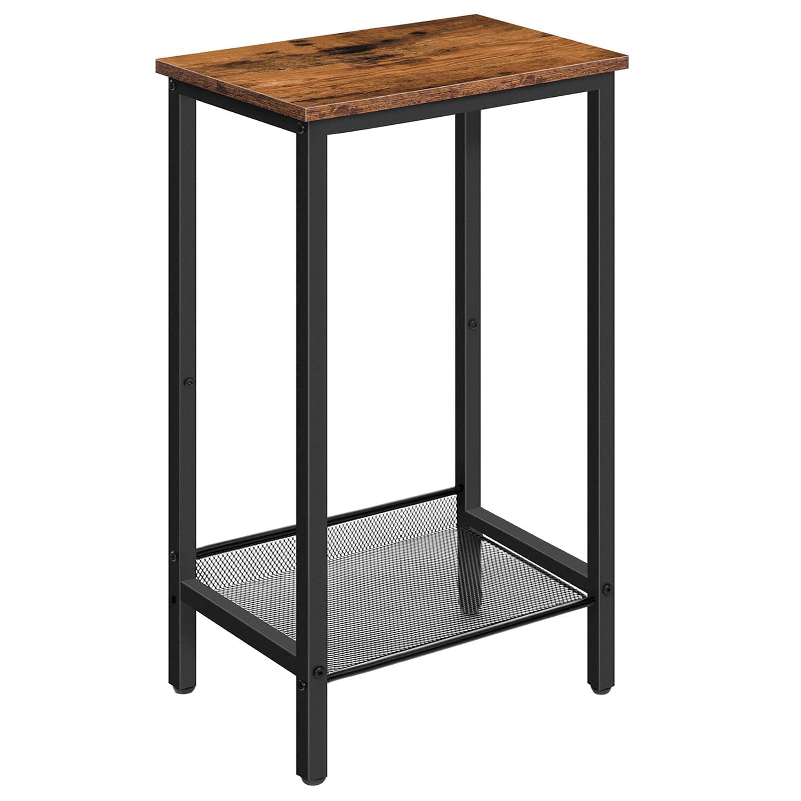HOOBRO tall side table at 28.1 inch height ideal beside a tall bed