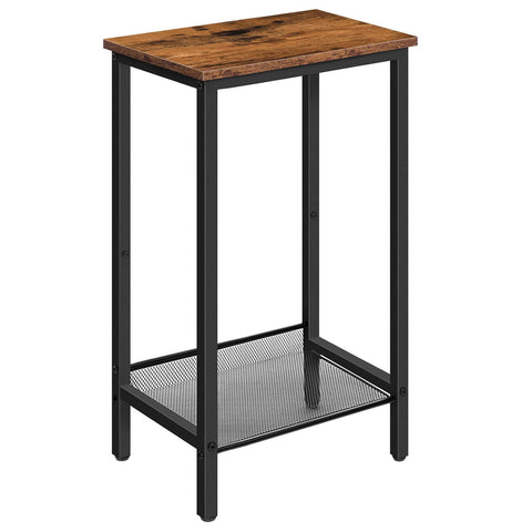 HOOBRO tall side table at 28.1 inch height ideal beside a tall bed