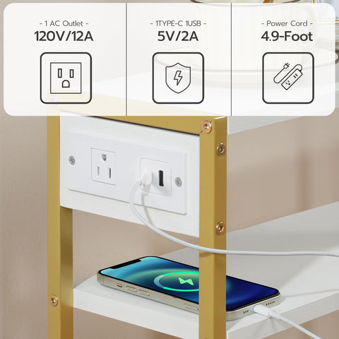 HOOBRO bottom mesh rack stores magazines for clutter-free living spaces.