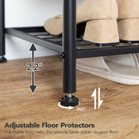 HOOBRO shoe rack organizer saves floor space and reduces clutter.