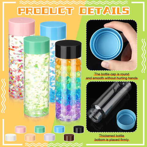 Hoolerry 8-inch tall bottles for display and storage