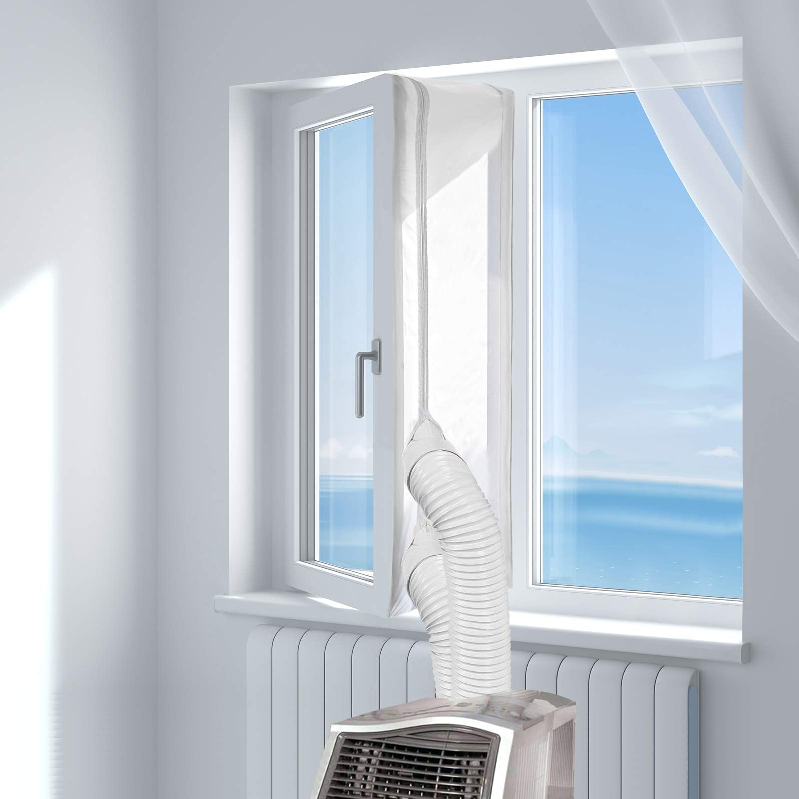 HOOMEE adhesive tape close-up highlights secure mounting for reliable cooling.