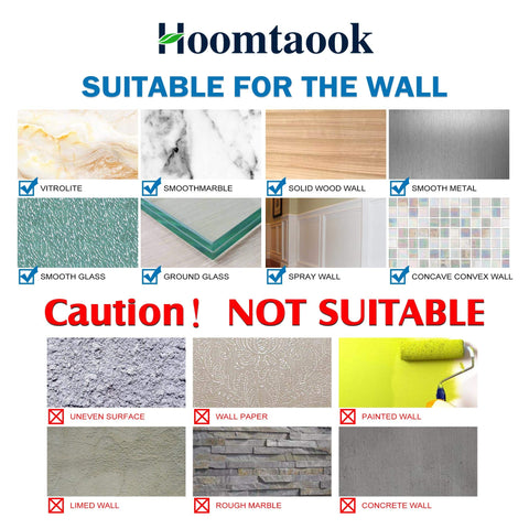 Hoomtaook rustproof aluminum finish blends in with quick drainage.