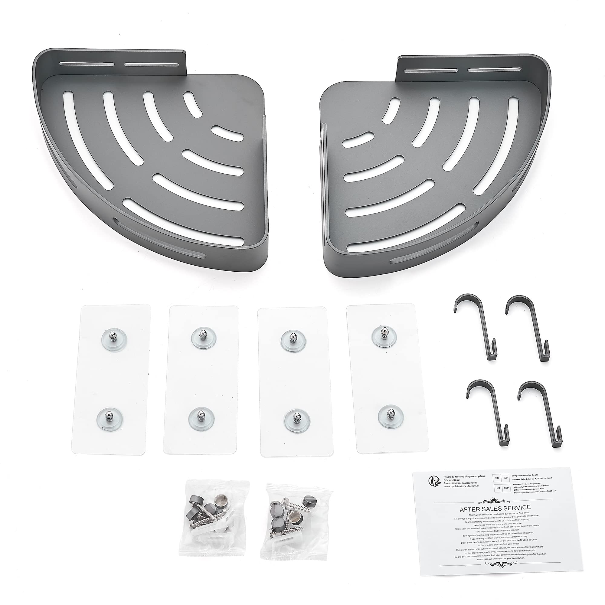 Hoomtaook easy-remove install on smooth surfaces without wall damage.