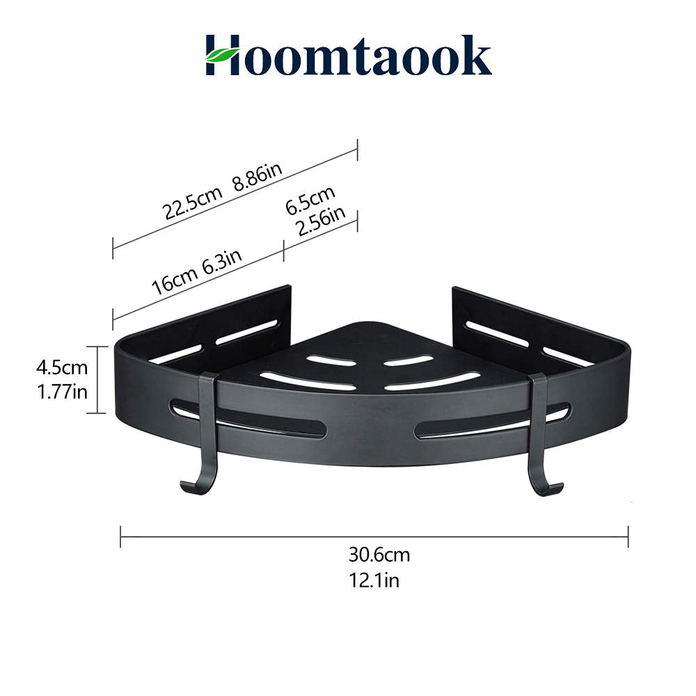 Hoomtaook easy wall installation allows quick repositioning without wall damage.