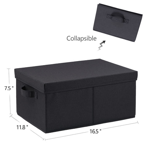 HOONEX bin great for clothes, bedding, books, or craft supplies