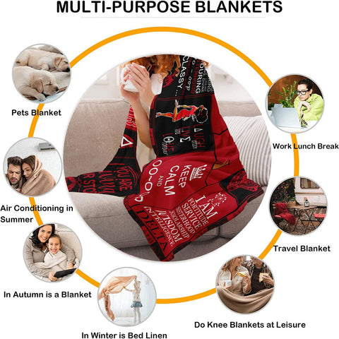 HOORZ 50x60 size provides a perfect bed layer or couch throw