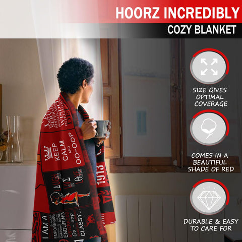 HOORZ carries you to outdoor events with soft, easy care comfort