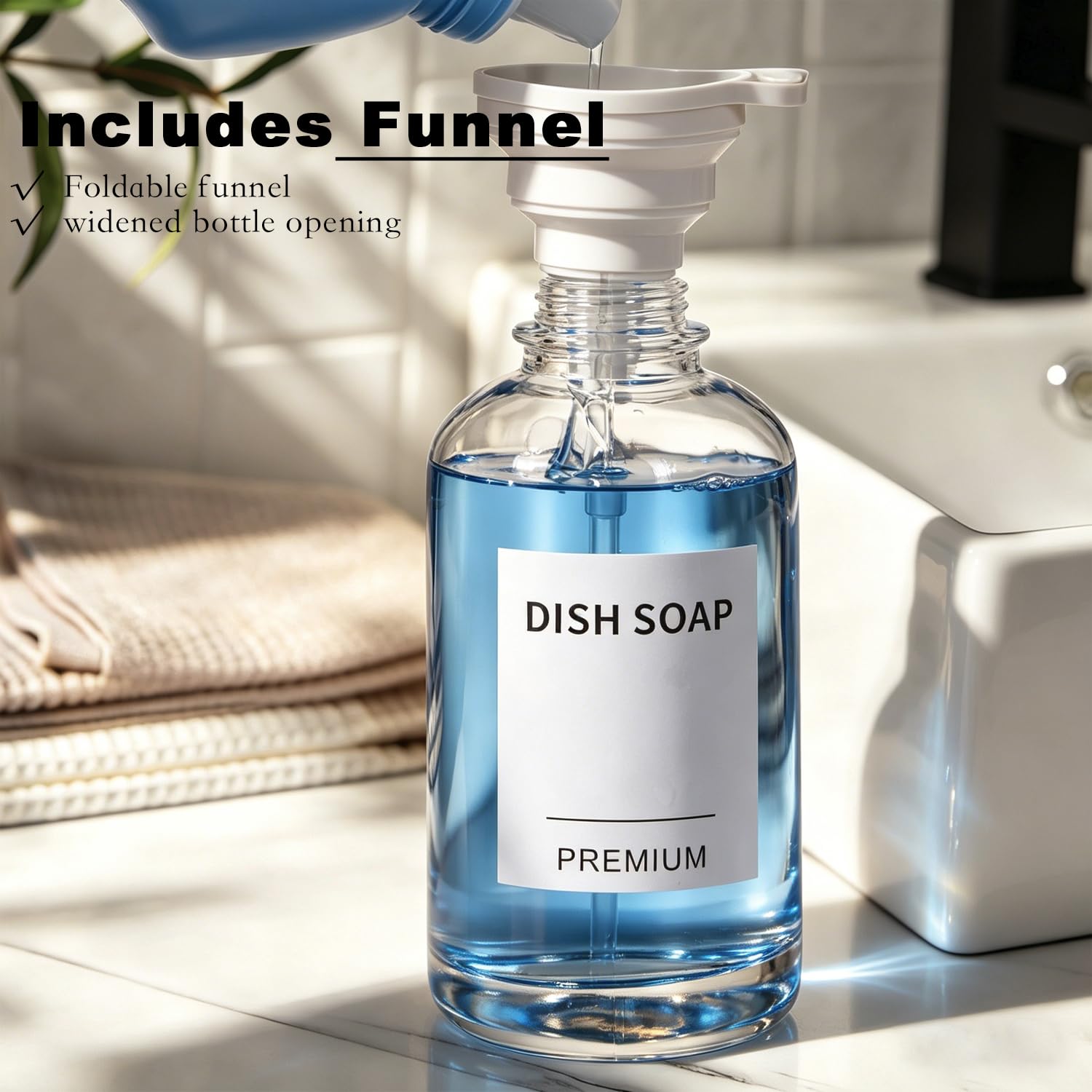 Hoousuper ABS pump close-up highlighting rust-resistant mechanism