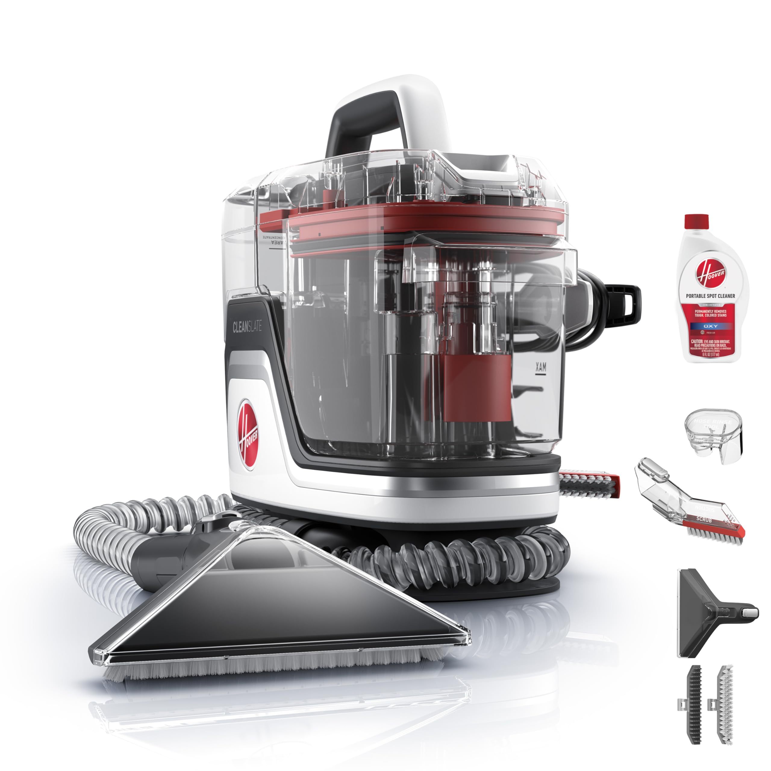 Hoover CleanSlate Plus with the 7 WidePath tool cleans large areas quickly and evenly.