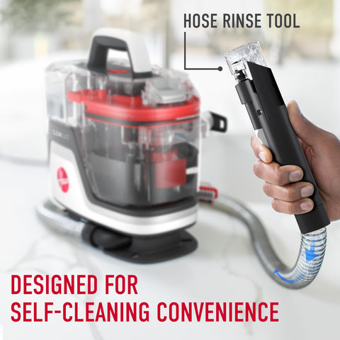 Hoover CleanSlate Plus pet mess remover supports common household accidents.