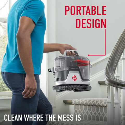 Hoover CleanSlate Plus TightSpot tool reaches crevices and tight spaces effectively.