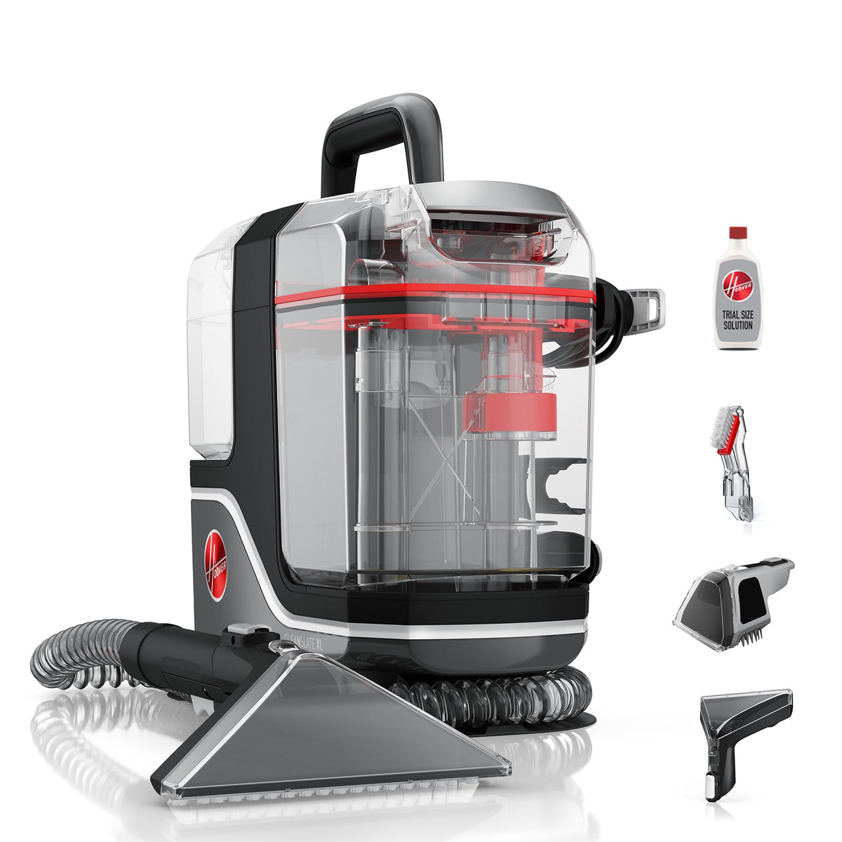Hoover CleanSlate XL unit with widepath tool for quick large-area cleaning
