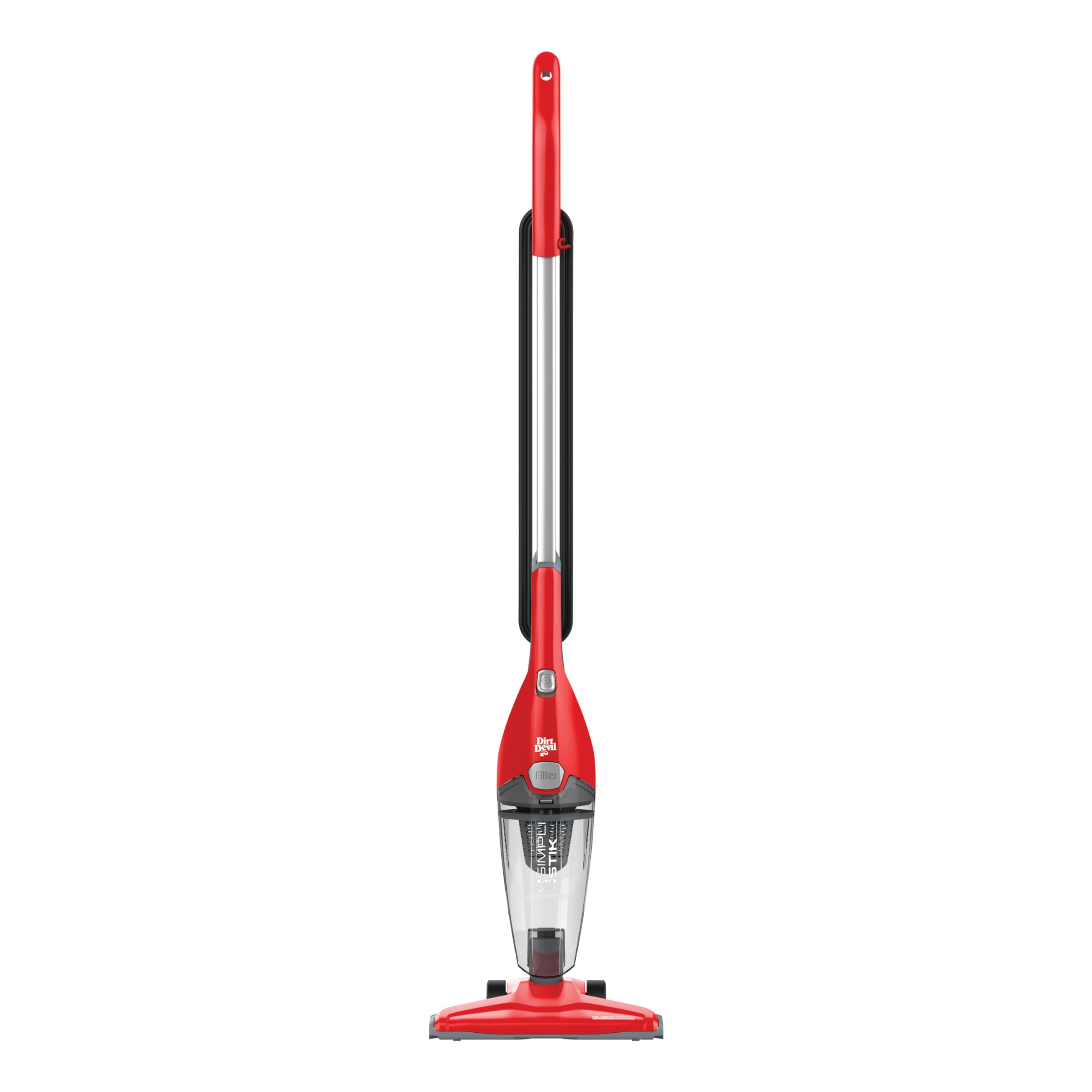 Hoover Dirt Devil Simpli Stik Plus lightweight-design for easy cleaning in tight spaces.