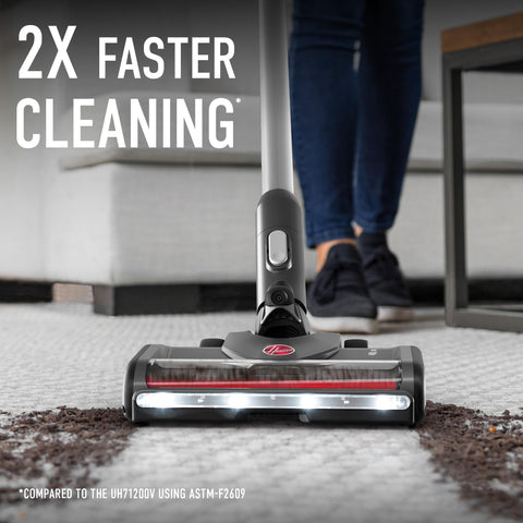 Hoover Excelerate lightweight cordless stick vacuum for easy maneuverability and quick cleanups
