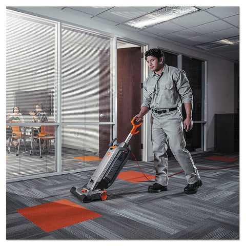 Hoover HushTone IntelliBelt belt system protecting the brushroll during cleaning
