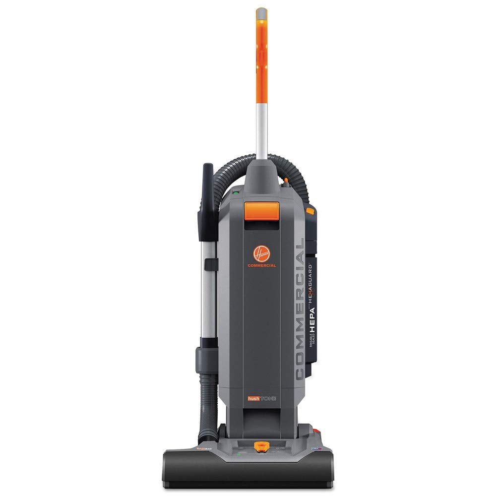 Hoover HushTone sealed allergen system traps dust and pollen for cleaner air