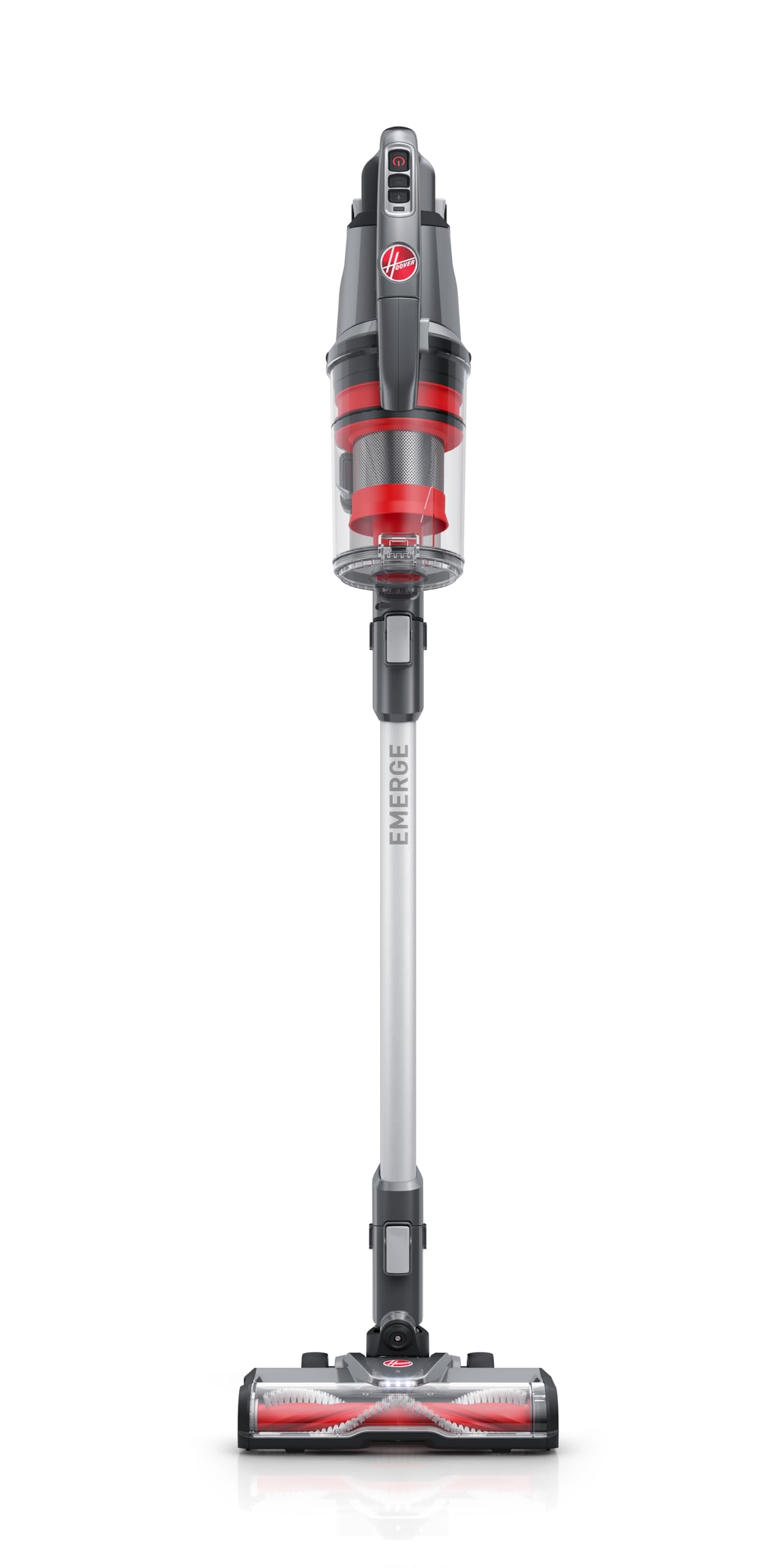Hoover ONEPWR WindTunnel Emerge self-standing design enables easy pause during cleaning.